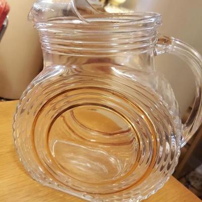 Art Deco style tip pitcher