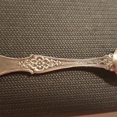 Sterling Silver Orient Bicycle Spoon