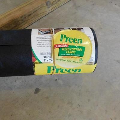 900 Sq Ft Rolll of Preen Weed Control Fabric