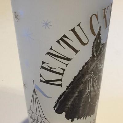 1964 Kentucky Derby glass 
