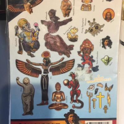 OMG Design your own Deity fridge magnet set - mix and match pieces of Gods