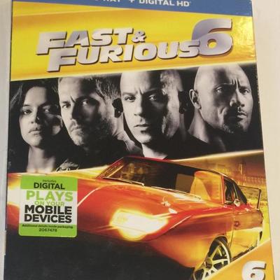 Fast & Furious 6 Blu Ray