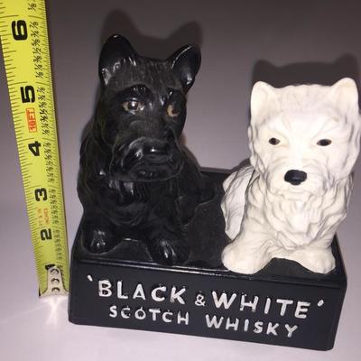Rare Black & White Scotch Wiskey Advertising piece