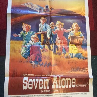 Seven Alone one sheet Movie Poster