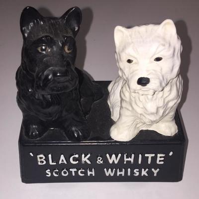 Rare Black & White Scotch Wiskey Advertising piece