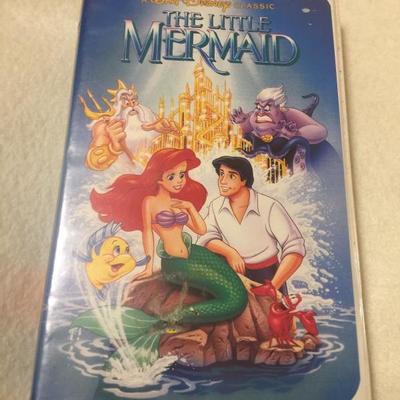Recalled - penis cover - Disney Little Mermaid 1st Edition/first release VHS