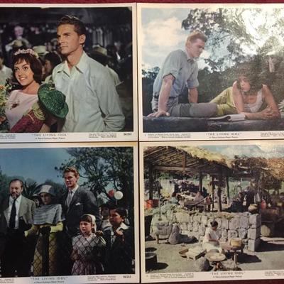 The living Idol 1956 12 pc. Lobby card set