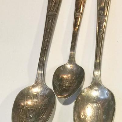 New York Worlds Fair 1939 spoon lot #3