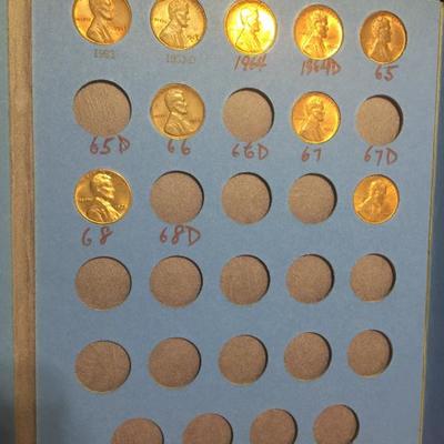 Wheat pennies in Penny Book #2
