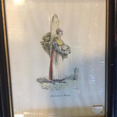 Set of 3 vintage pictures 