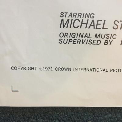 Chain Gang Women 1971 sexploytation Original one sheer poster