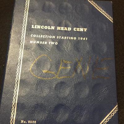 Wheat pennies in Penny Book #2