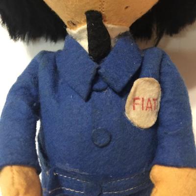 Fiat Doll - possibly from shooting a commercial or from a car show?
