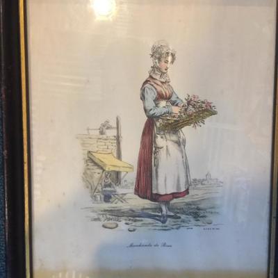 Set of 3 vintage pictures 