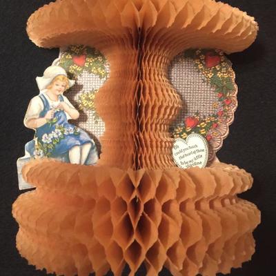 Antique Valentine card lot 4 Cards 