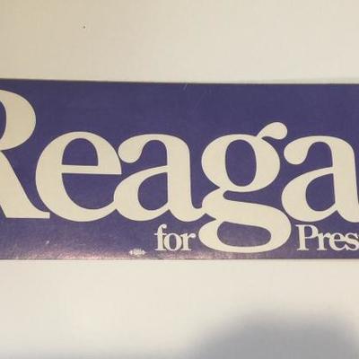 Reagan for President sticker