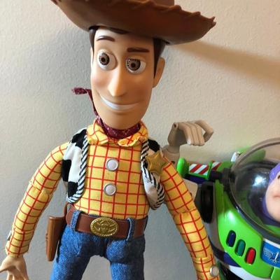 Buzz Lightyear & Woody Disney Dolls