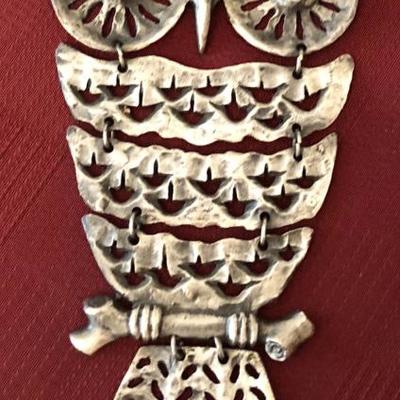 Owl Neclace Costume Jewelry 