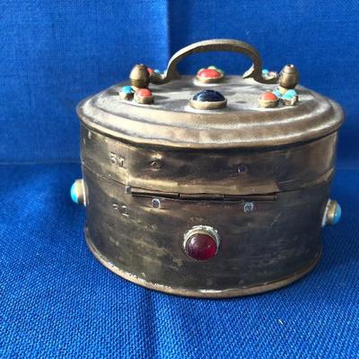 Copper? Jewelry Box (Item #675)