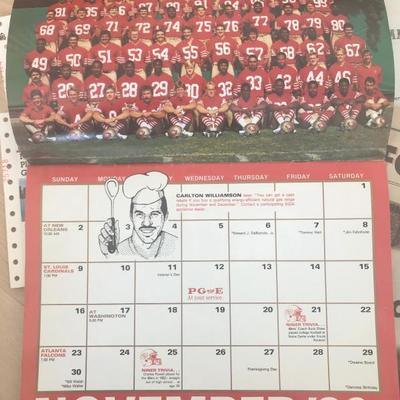 1980s SF 49ers Memorabilia (Item #611)