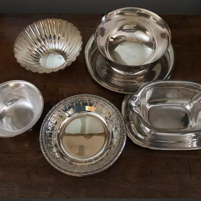 Silver Plated Bowls