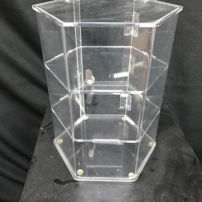 Lot 23 - Two Plexiglass Locking Display Cases