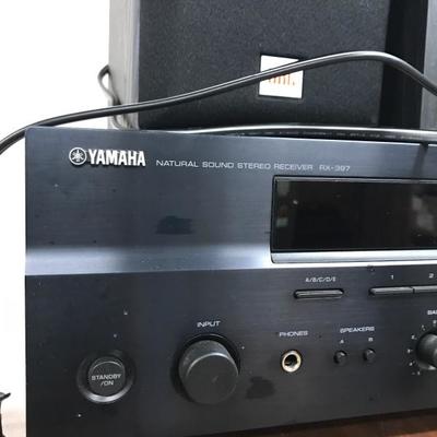 Lot 62 - Yamaha Stereo Reciever, Phasetech Amplifier 