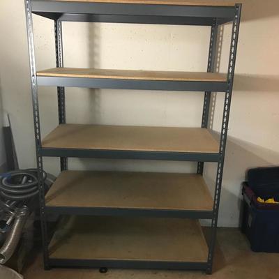Lot 32 - Five Large Storage Shelves 