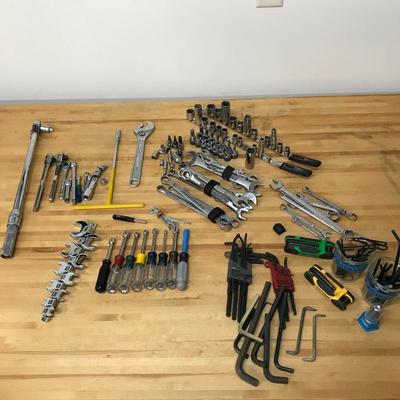Lot 46 - Craftsman Wrenches, Socket Wrenches, Allen Wrenches 