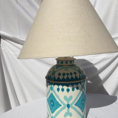 Blue & White lamp