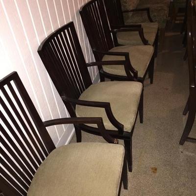Set of 4 Baker Arm Chairs