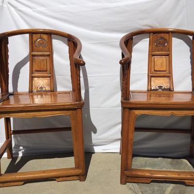 Pair of Antique Arm Chairs
