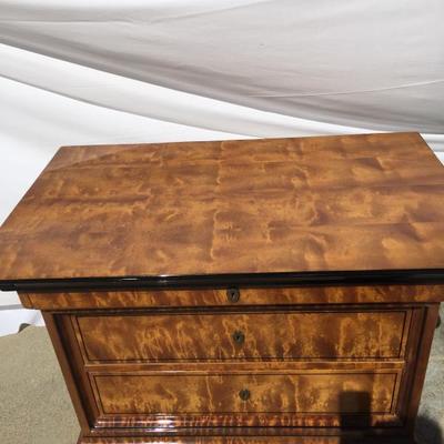 Enrique Garcel Burled Wood Chest