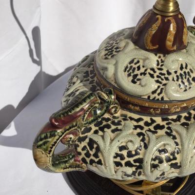 Glazed Genie Lamp