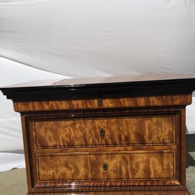 Enrique Garcel Burled Wood Chest