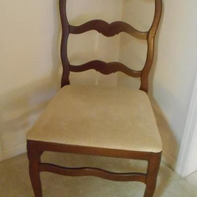 Oak Duncan Phyfe Cushioned Chair