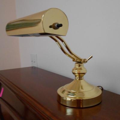 Brass Piano or Desk Lamp