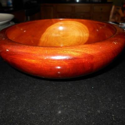 Turned Wood Bowl