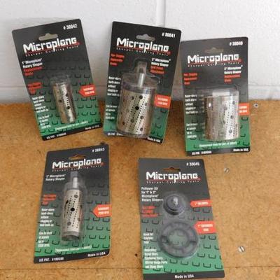 Microplane Rotary Shaper Replacement Blades Various Sizes