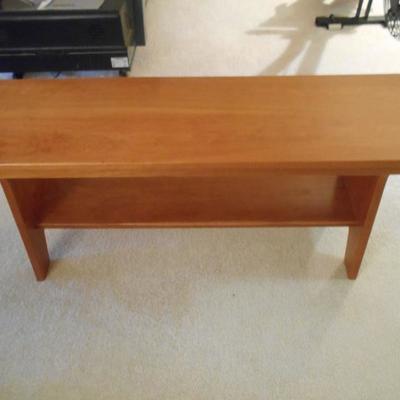 Cherry Stickley Mission Style Bench