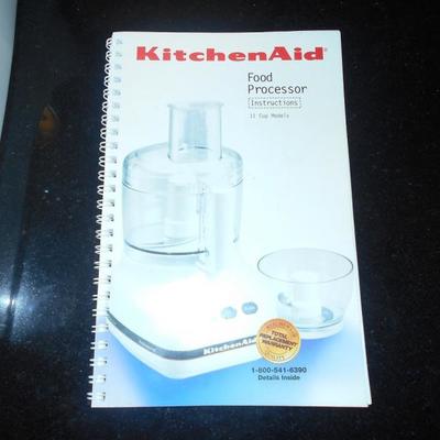 Kitchen Aid Food Processor with Attachments