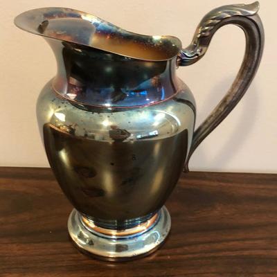Wm A Rogers silverplate pitcher