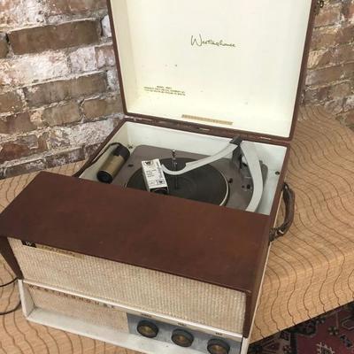 vintage Westinghouse High Fidelity Stereo Phonograph 45AC1