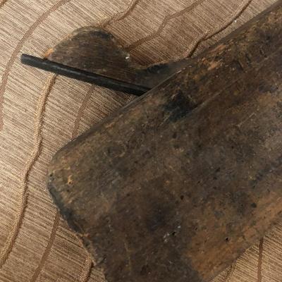antique wood tool Molding Plane