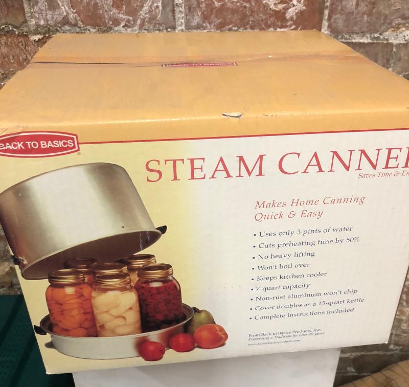 Back To Basics Steam Canner NIB