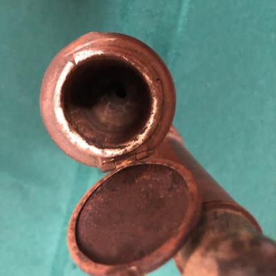 antique carved wood Tobacco Pipe