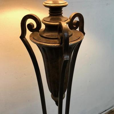 Neo Classical Contemporary Bronze Floor Lamp
