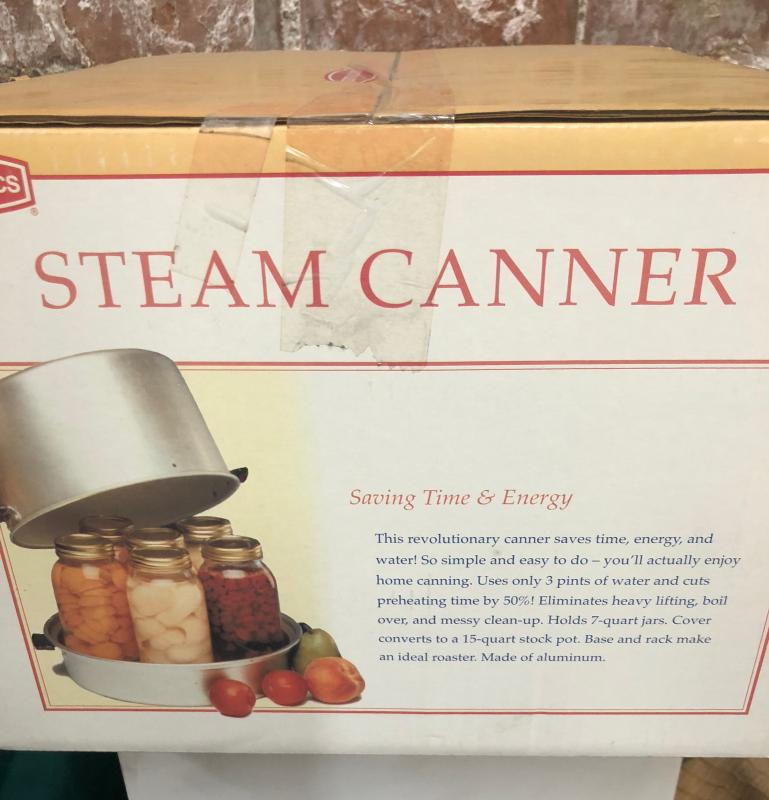 Back To Basics Steam Canner NIB