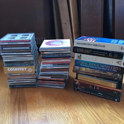 Lot 66 - CDs and DVDs 