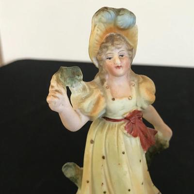 Lot 28 - Figurines and Candle Holder 